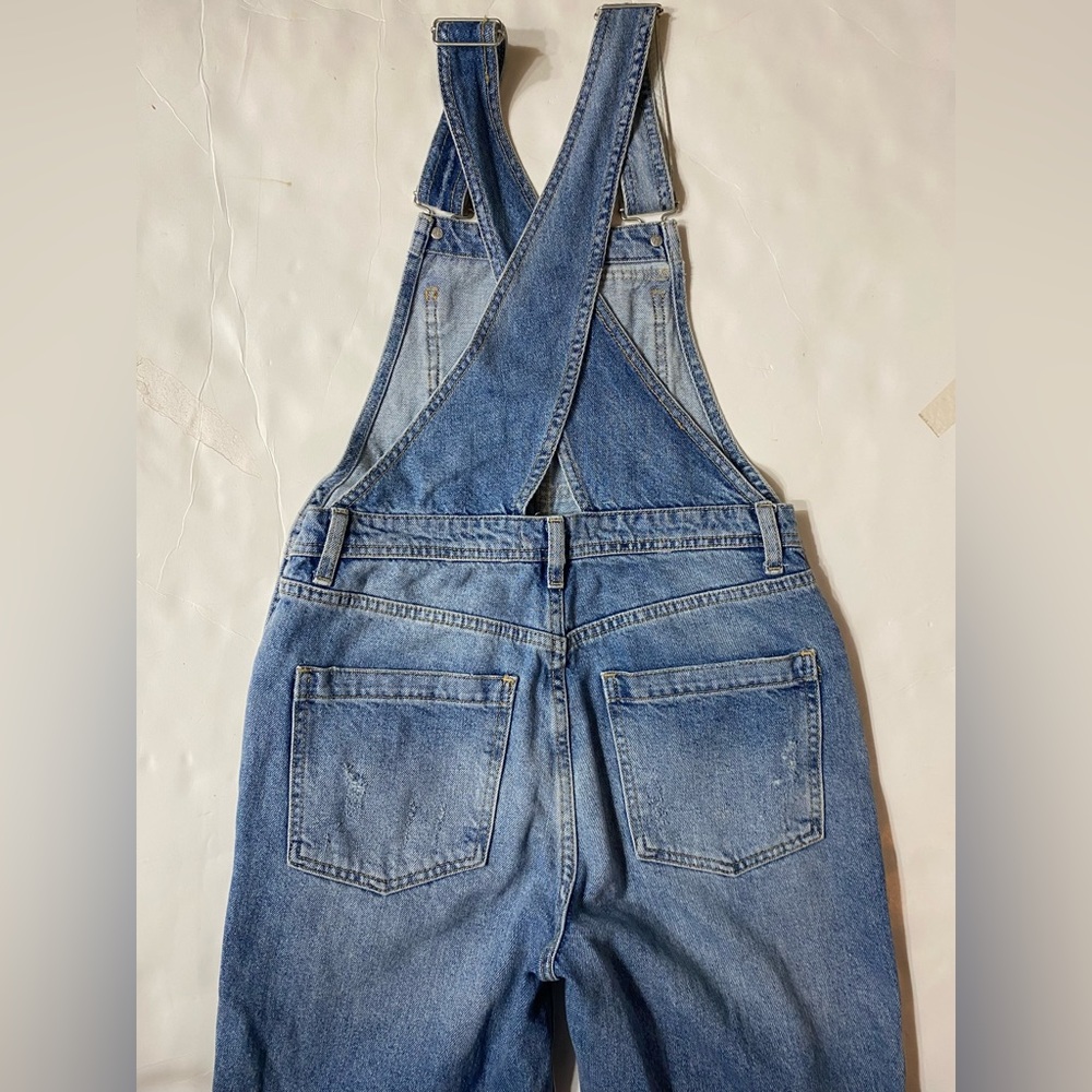 Free people x we the free baggy boyfriend overalls - Picture 7 of 11